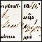 0484 Zapis 101/11 u Protokolu venčanih 1837 - 1866, Gornji Ribnik