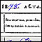 0596 Zapis 38/38 u Protokolu venčanih 1871 - 1880, Gornji Ribnik 0596 Zapis 38/38 u Protokolu venčanih 1871 - 1880, Gornji Ribnik