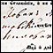 0720 Zapis 1/13 u Protokolu venčanih 1848 - 1871, Gornji Ribnik
