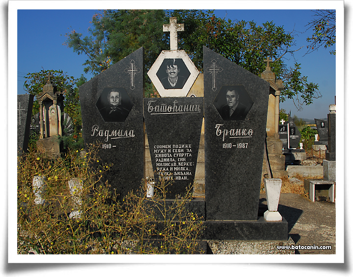 0193 Porodična grobnica Radmile i Branka Batoćanina