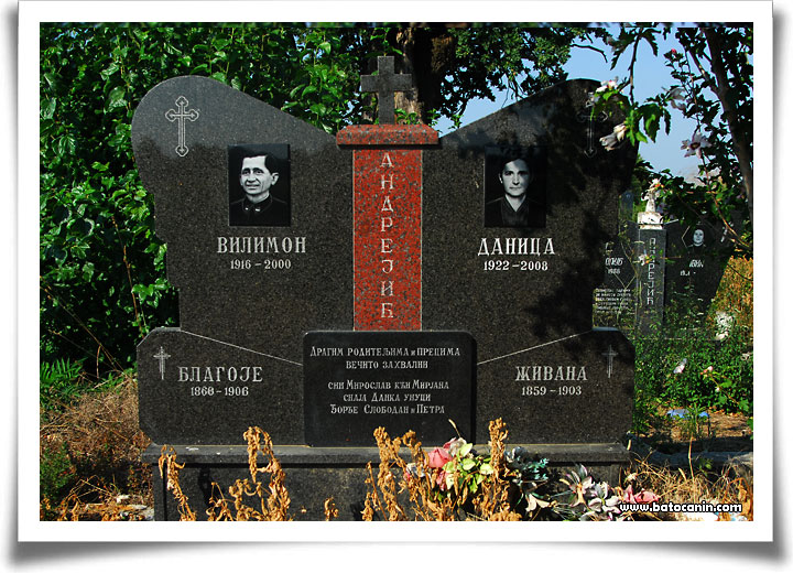 0202 Porodična grobnica Andrejić Danice i Vilimona