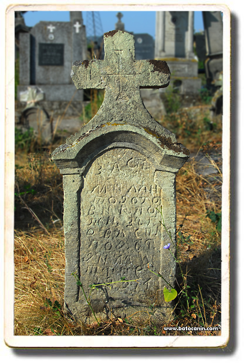 0237 Nadgrobni spomenik Todorović Milana na seoskom groblju u Donjem Ribniku