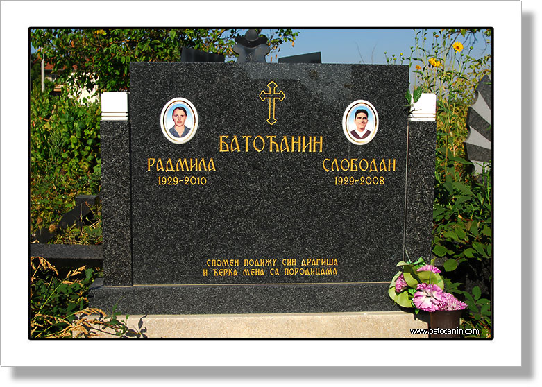 0327 Porodična grobnica Batoćanin Radmile i Slobodana