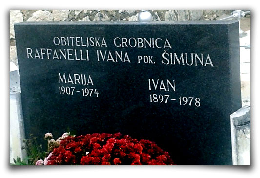 0573 Porodična grobnica Raffanelli Marije i Ivana