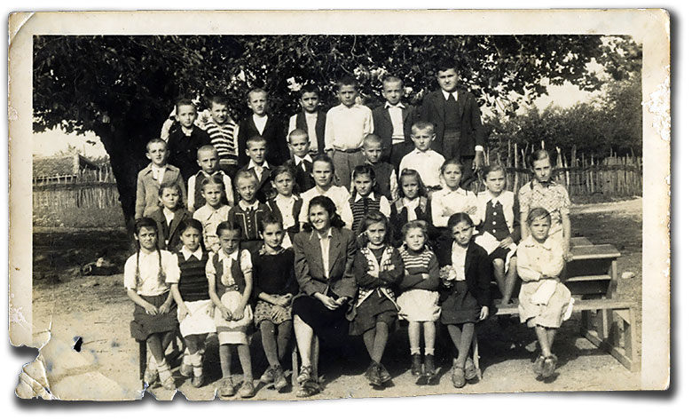 Osnovna škola u Stamnici, školska 1950/51 godina