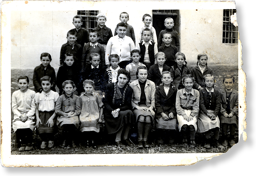 Osnovna škola u Stamnici, školska 1951/52 godina