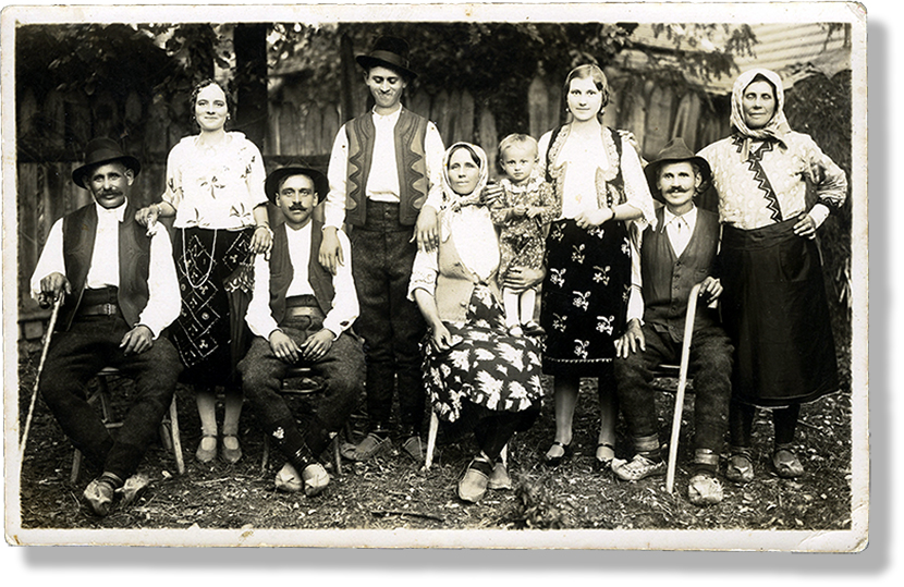 1900 Familija Srećković Pauna
