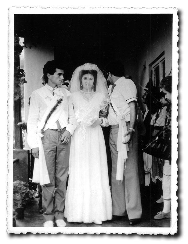 K029 Đurić Ljubica, svadba, 06.08.1983.